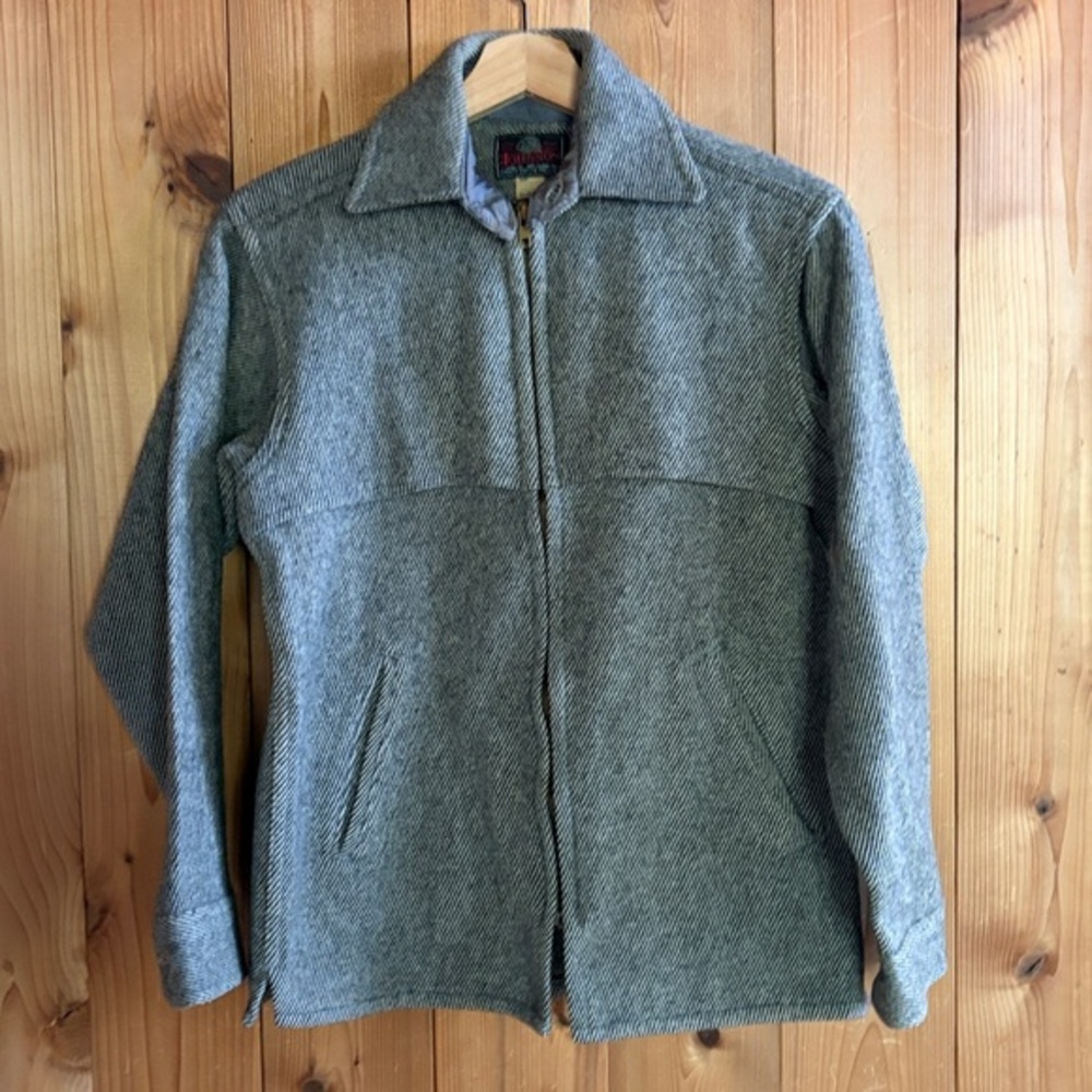 Vintage 60s 70s Johnson Woolen Mills Hunting Coat